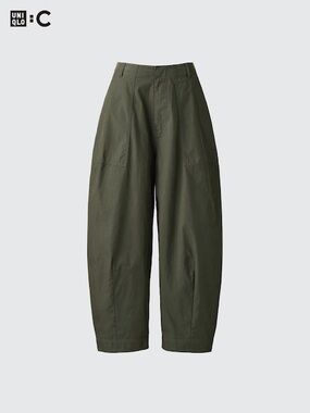 Uniqlo C Uniqlo C Wide Balloon Pants in green